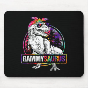 Gammysaurus Dinosaur Gammy Saurus Familie Matching Mousepad