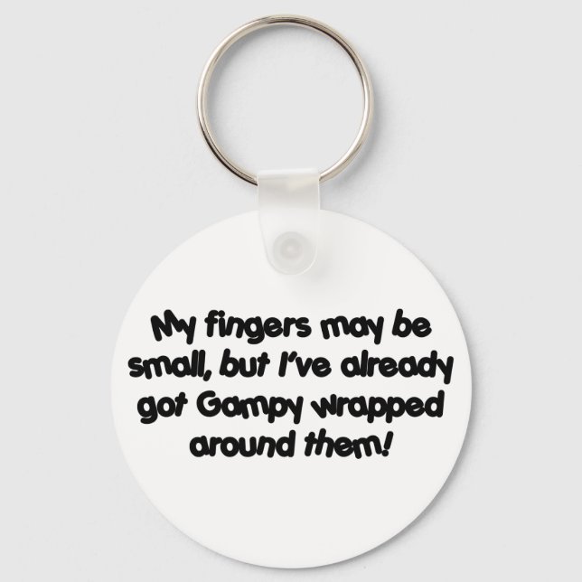 Gampy's Wrapped! Schlüsselanhänger (Vorderseite)