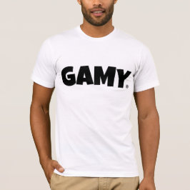 GAMY® Black Logo Herren T-Shirt