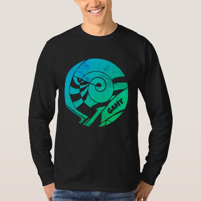 GAMY® Logo Herren Langarm T-Shirt (Vorderseite)