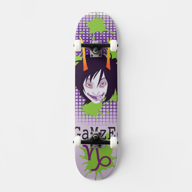 GaMzEe Skateboard (Vorderseite)
