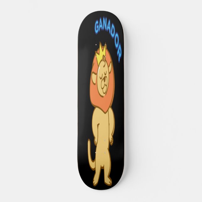 Ganador Gewinner Skateboard (Vorderseite)