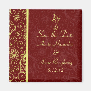 Ganapati-Gastgeschenk Hochzeit-Magnete Magnet