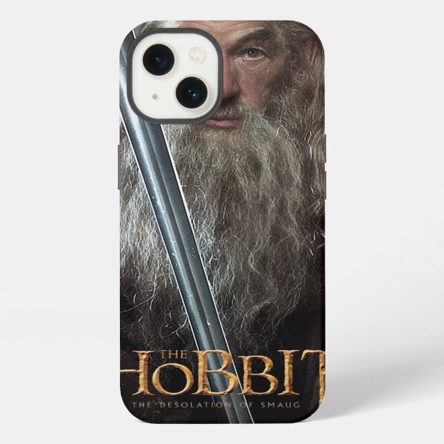 Gandalf Character Poster 2 iPhone Hülle (Rückseite)