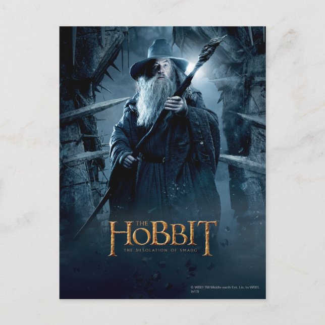 Gandalf Character Poster 3 Postkarte (Vorderseite)