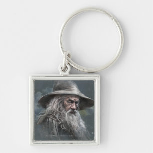 Gandalf Illustration Schlüsselanhänger