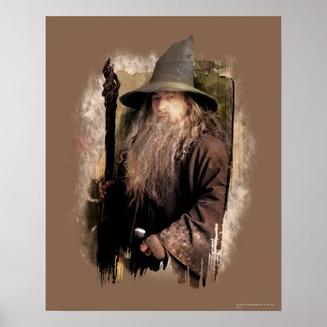 Gandalf mit Mitarbeitern Poster (Vorne)
