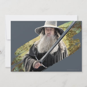 Gandalf mit Schwert grün