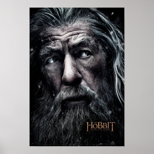 Gandalf Nah hoch Poster (Vorne)
