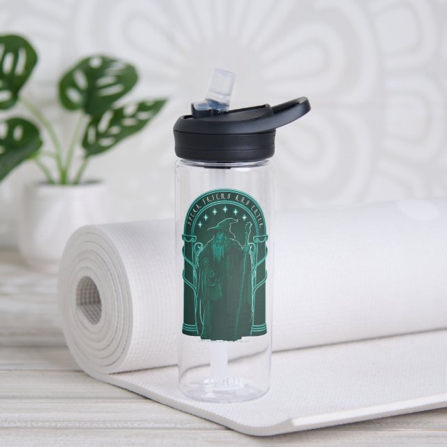 GANDALF™ "Speak Friend And Enter" Doors of Durin Trinkflasche (Yoga)