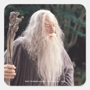GANDALF™ Stehend Quadratischer Aufkleber