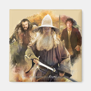 Gandalf, THORIN OAKENSHIELD™ & BILBO BAGGINS™ Magnet