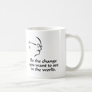 Gandhi - Änderung Tasse