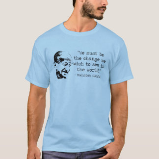 Gandhi Änderungs-T - Shirt