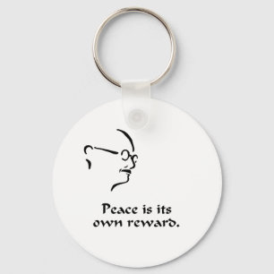 Gandhi Frieden Schlüsselanhänger