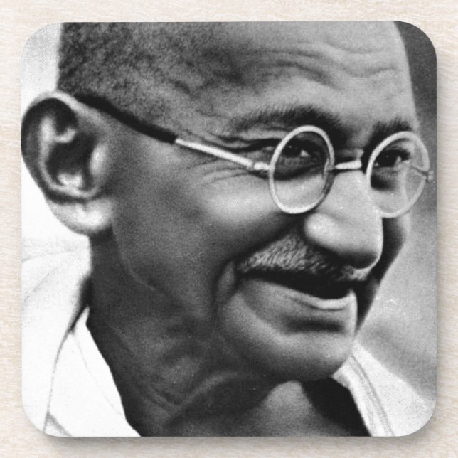 GANDHI GETRÄNKEUNTERSETZER (Vorderseite)