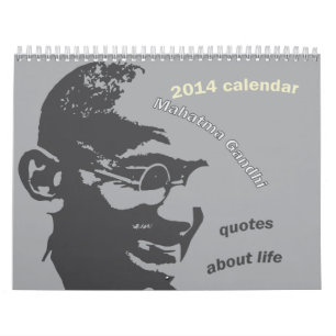 Gandhi Kalender 2014