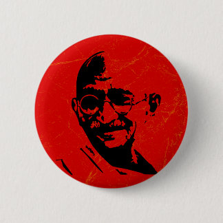 Gandhi Knopf Button