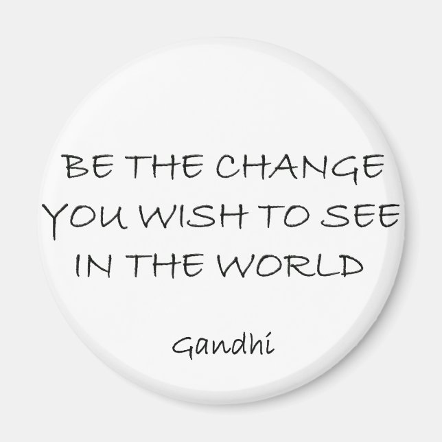 Gandhi Magnet (Vorne)