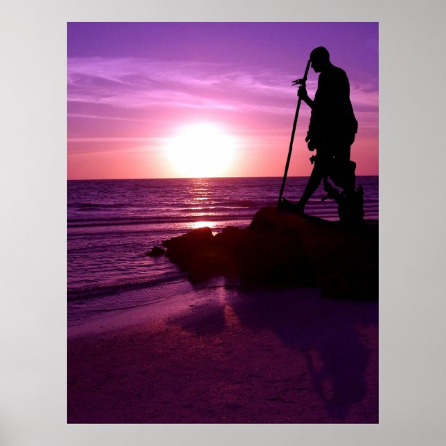 Gandhi Poster (Vorne)