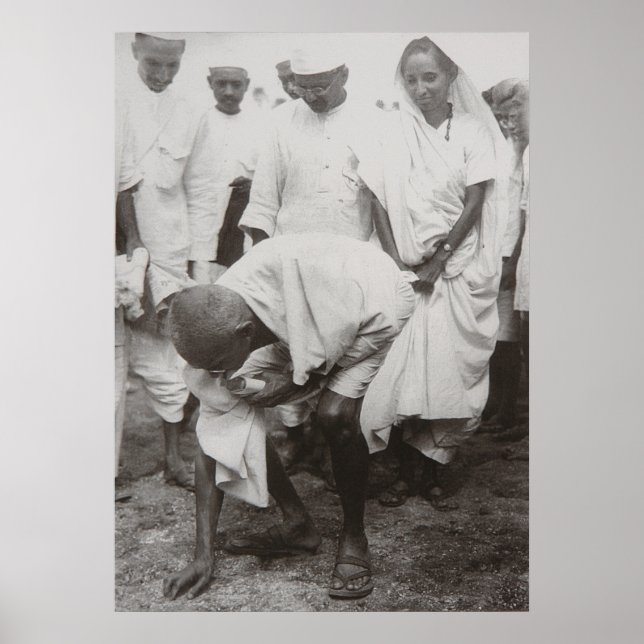 Gandhi Poster (Vorne)