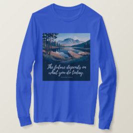 Gandhi Productivity Quote T - Shirt