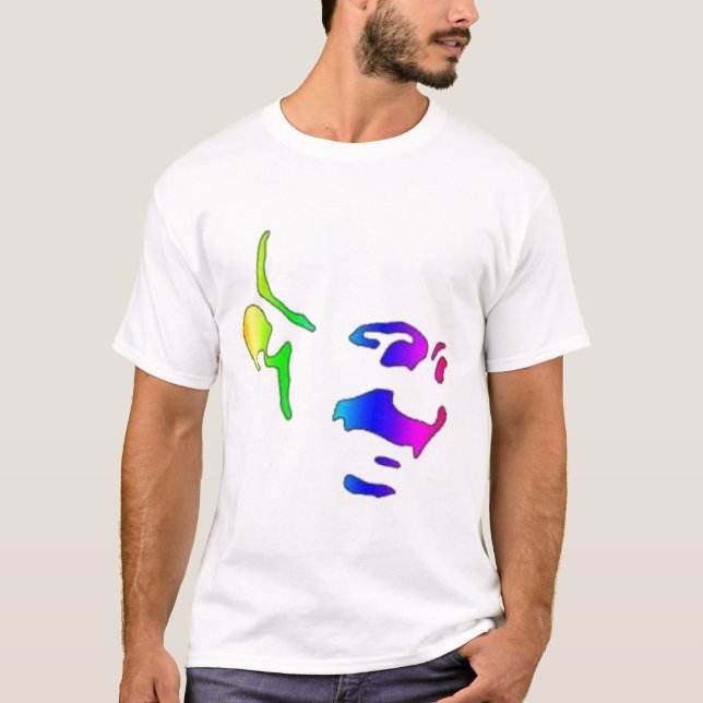 gandhi rainbow2 T-Shirt (Vorderseite)