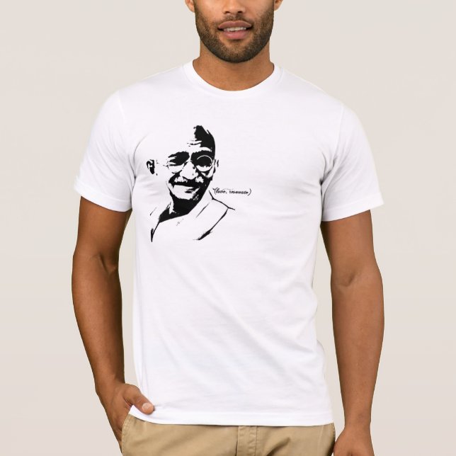 Gandhi Shirt (Vorderseite)