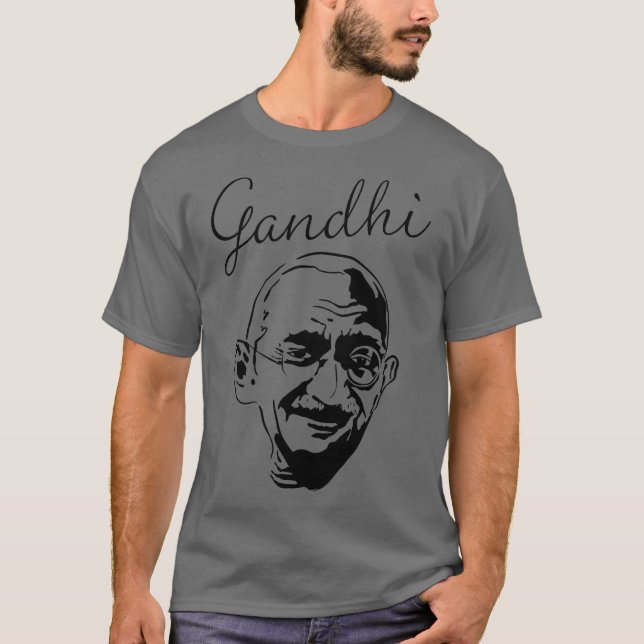Gandhi T-Shirt (Vorderseite)
