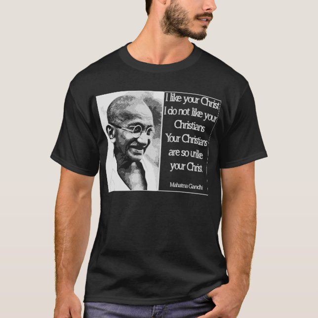 Gandhi T - Shirt (Vorderseite)