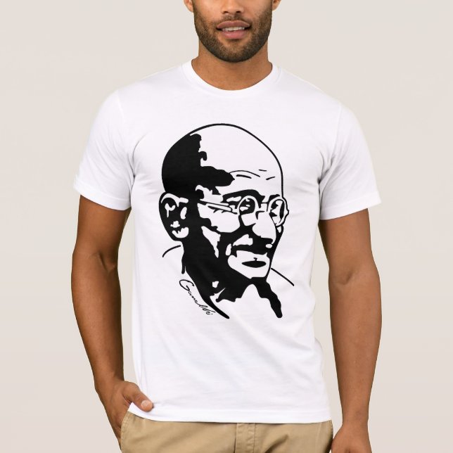 Gandhi T-Shirt (Vorderseite)