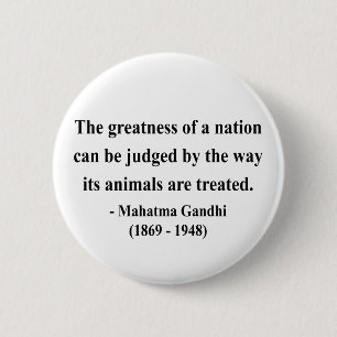 Gandhi Zitat 2a Button