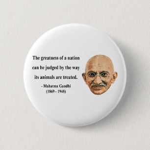 Gandhi Zitat 2b Button