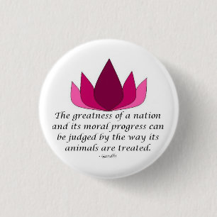 Gandhi Zitat Button