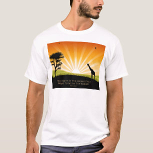 Gandhi Zitat T-Shirt