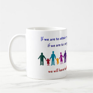 Gandhi Zitat-Tasse Tasse