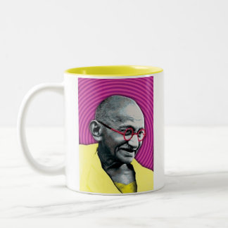 Gandhigiri Zweifarbige Tasse