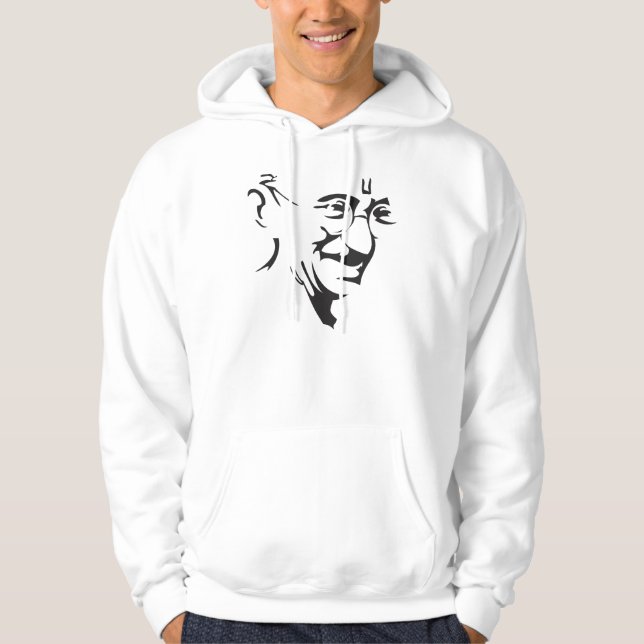 Gandhiji Hoodie (Vorderseite)