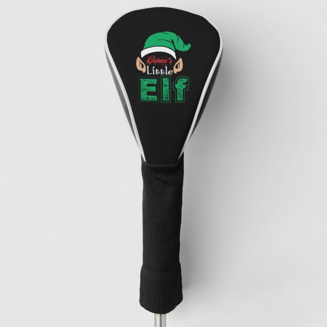 Ganees Little Elf WeihnachtsWeihnachten Golf Headcover (Vorderseite)