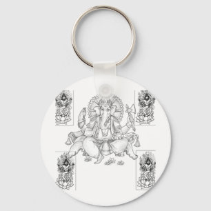 ganesh_and_shiva schlüsselanhänger