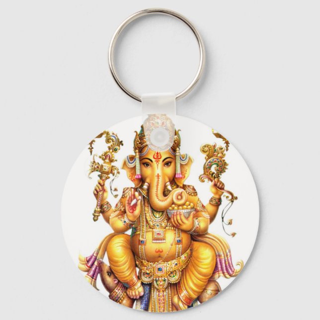GANESH AURA SCHLÜSSELANHÄNGER (Vorderseite)