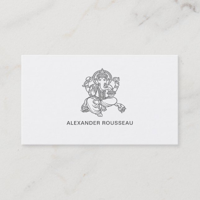 Ganesh Business Card Visitenkarte (Vorderseite)