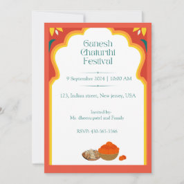 Ganesh chaturthi einladung