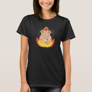 Ganesh Chaturthi Hinduismus Wohlstand gutes Glück T-Shirt