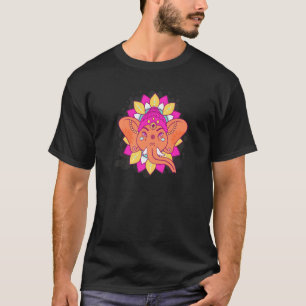 Ganesh Chaturthi Hinduismus Wohlstand gutes Glück T-Shirt