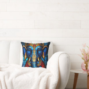Ganesh Deity Idian God Cushion Throw Kissen