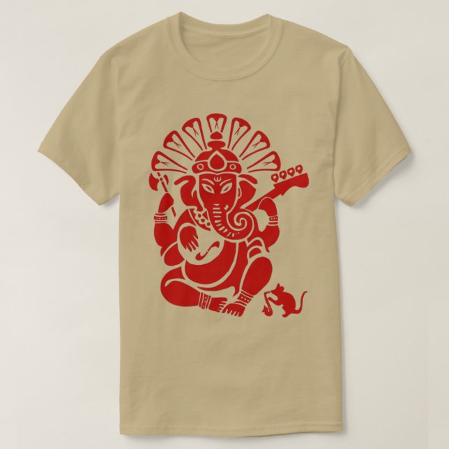 Ganesh eingesteckt T-Shirt (Design vorne)