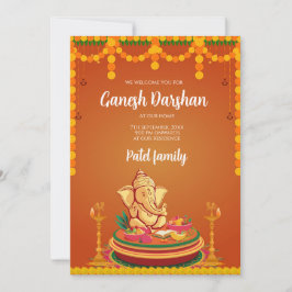Ganesh Einladungen Digital Ganpati lädt Ganesh