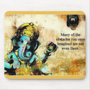 Ganesh Ganesha asiatischer Elefant-Gottheit Mousepad