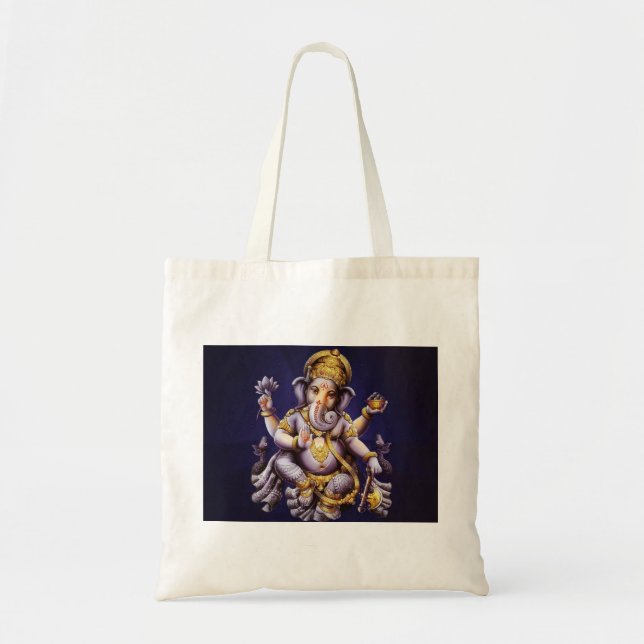 Ganesh Ganesha asiatischer Elefant-Gottheit Tragetasche (Vorne)